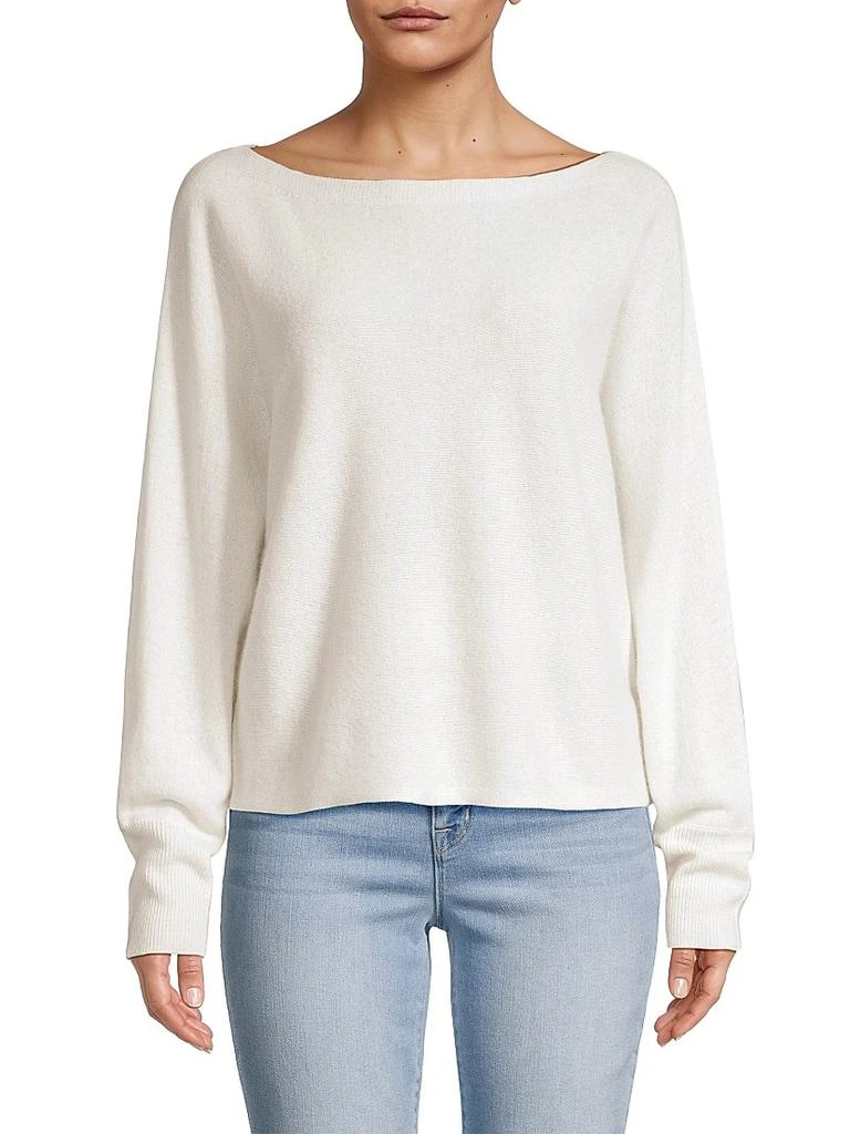 CRUSH CASHMERE Yangon Cashmere Boatneck Sweater 3
