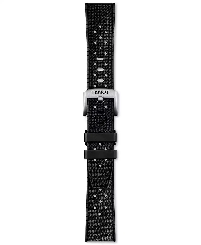 Tissot Men's Swiss Seastar 1000 GMT Black Rubber Strap Watch 40mm 5