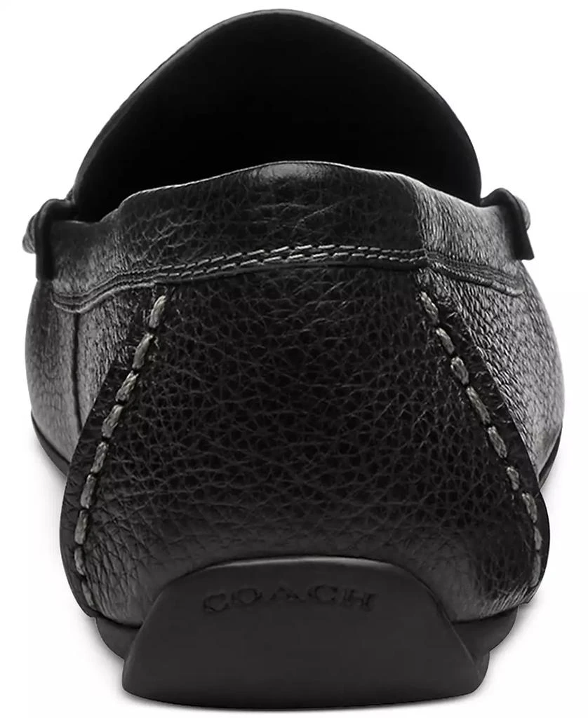 Coach Women's Sculpted C Leather Driver Loafer Flats 3
