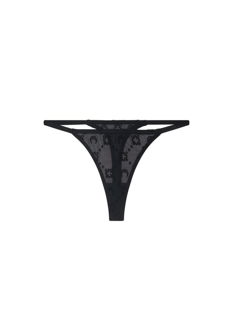MARINE SERRE Marine Serre Moonogram Mesh Thong