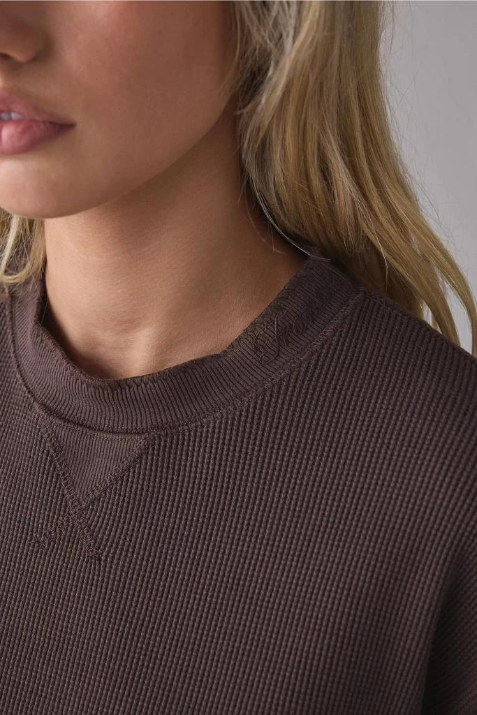 Frankies Bikinis Frankies Bikinis Noah Walnut Thermal Long Sleeve Tee 4