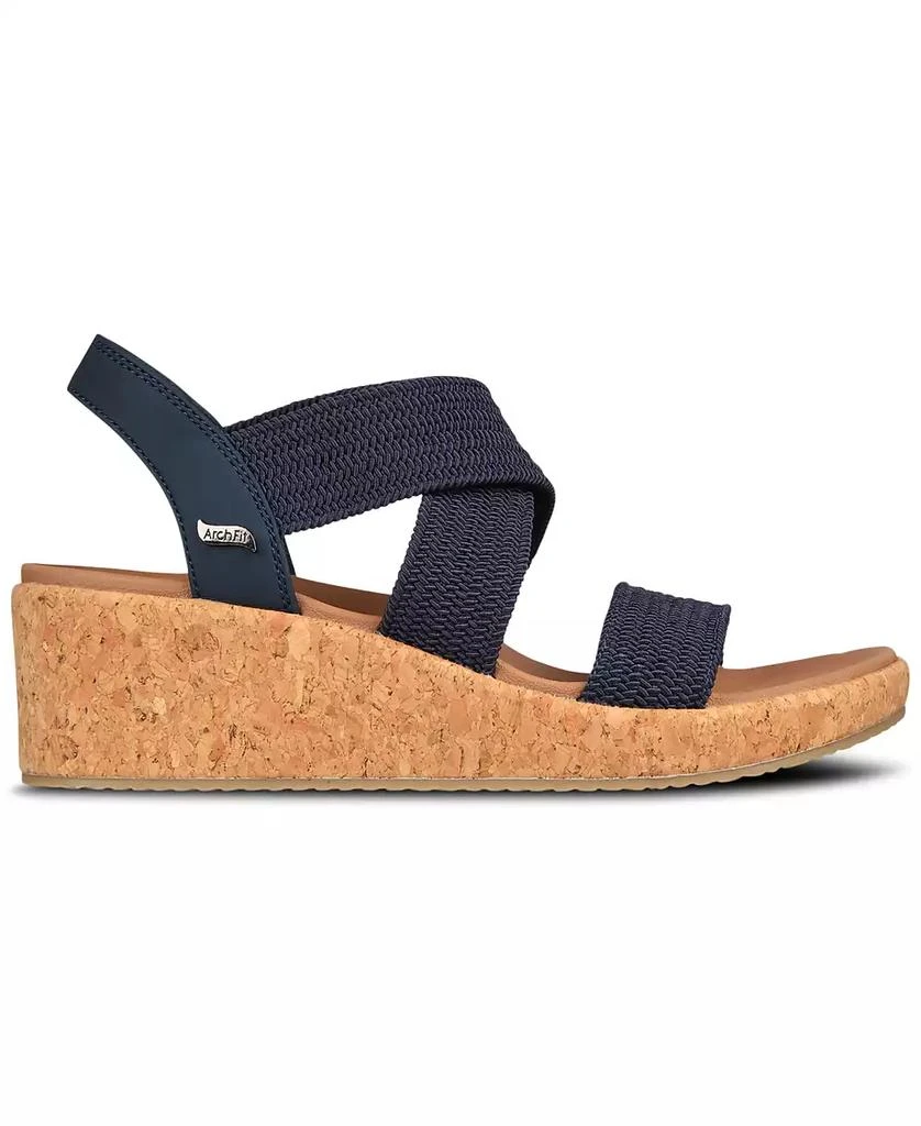 SKECHERS Women’s Beverlee - Love Stays Wedge Sandals from Finish Line 7