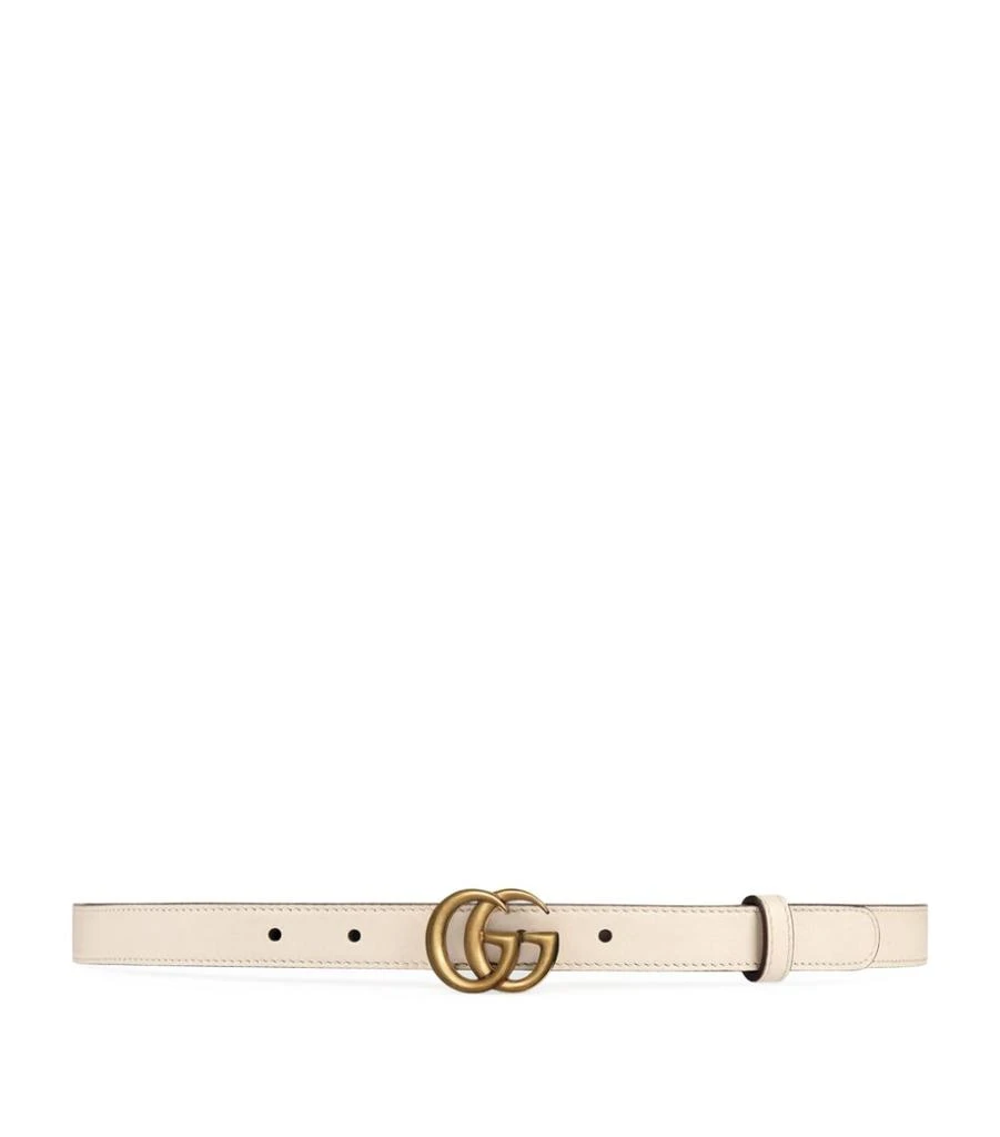 Gucci Leather Double G Belt 1