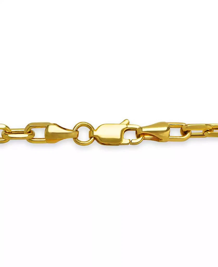 Macy
s Paperclip Link Chain Bracelet in 14k Gold 7-1/2" 4