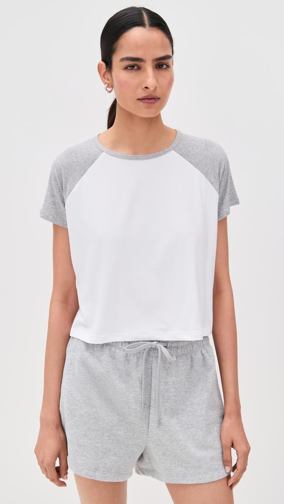 Beyond yoga Featherweight Colorblock Tee