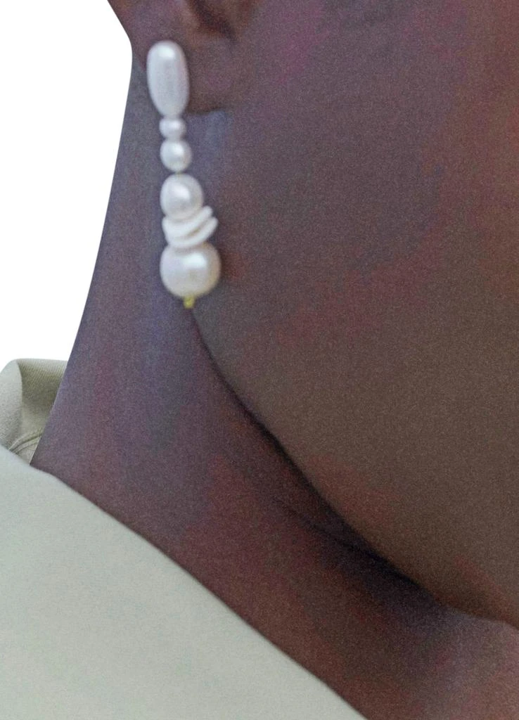 Completedworks Pearl and ceramic earrings 4