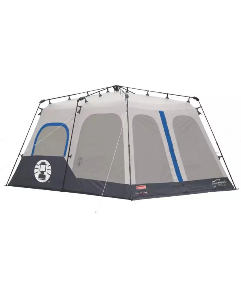 Coleman 8-Person Cabin Camping Tent with Instant Setup, Blue 1