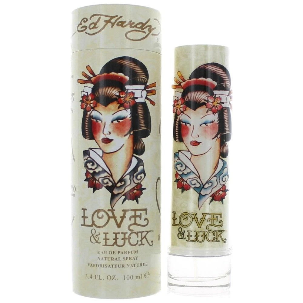 Christian Audigier Ed Hardy Love & Luck by , 3.4 oz EDP Spray for Women 1