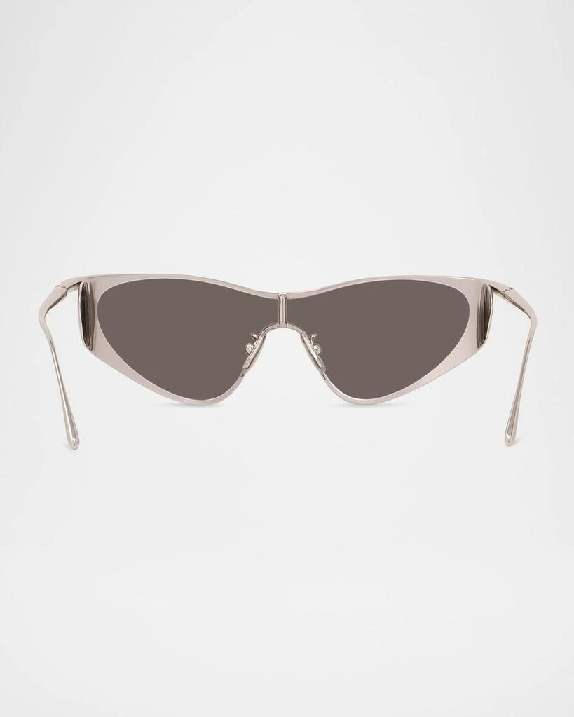 Loewe Signature Metal & Nylon Shield Sunglasses 6