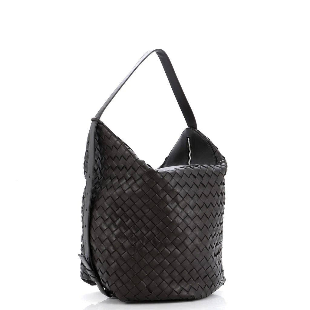 Bottega Veneta Hop Bag Intrecciato Leather Large 2
