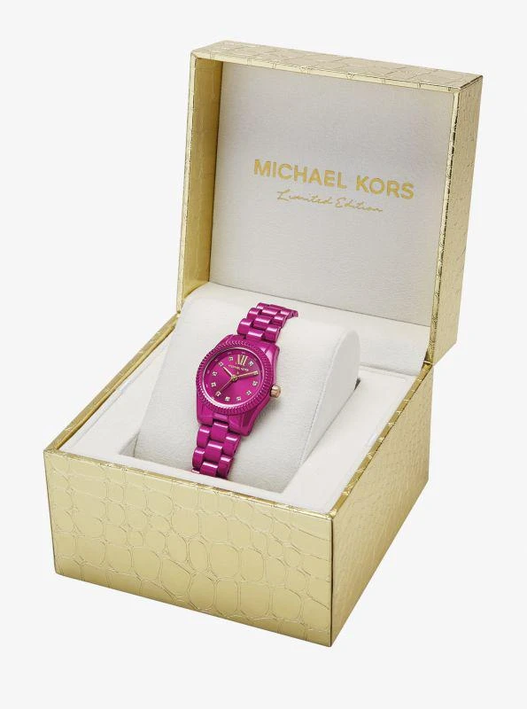 undefined Limited-Edition Petite Lexington Pink-Tone Watch 5