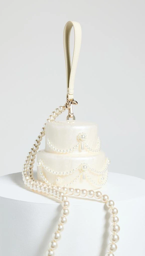 Simone Rocha Beaded Frosting Cake Bag W/ Pearl Crossbody 1