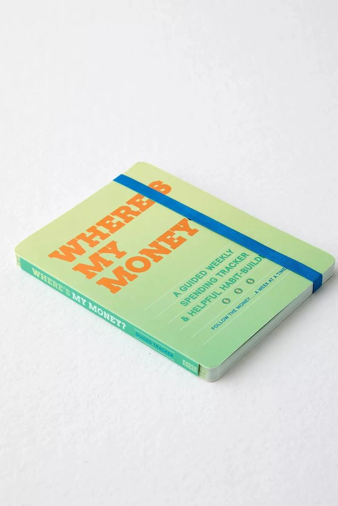 Urban Outfitters Knock Knock Where's My Money Habit Tracker Journal 4