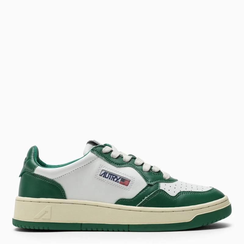 AUTRY Medalist white/green trainer 1