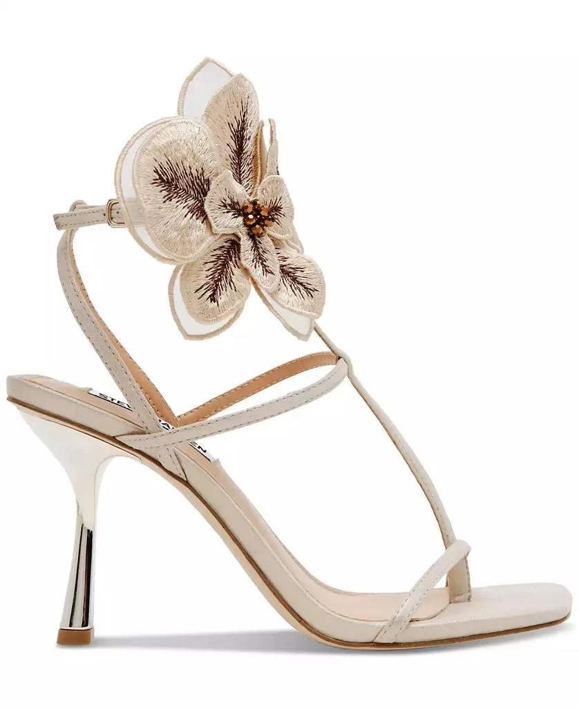 Steve Madden Women's Aries Novelty Floral High-Heel Dress Sandals 3