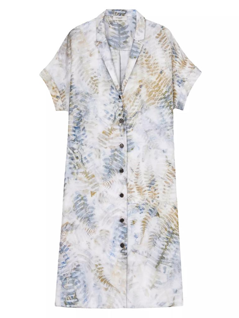 Lafayette 148 New York Sawyer Printed Silk Dress