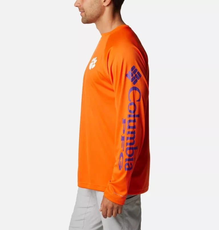 Columbia Columbia Men's Collegiate PFG Terminal Tackle Long Sleeve Shirt - Clemson- 3