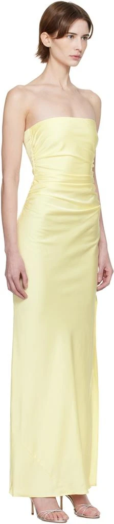 Bec & Bridge Yellow Eternity Strapless Maxi Dress 2