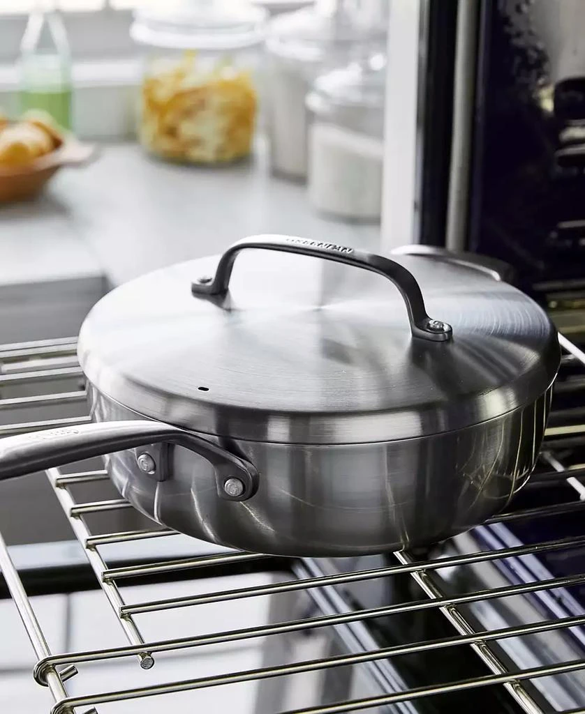 Greenpan GP5 Stainless Steel 4-Quart Saute Pan with Lid 4
