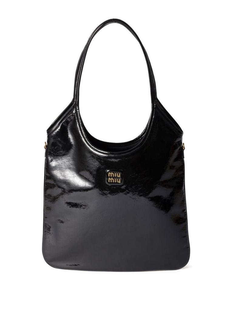 ◆送込◆【MIU MIU】IVY*naplak*レザーバッグ Cognac Ivy Leather Handbag | Miu Miu
