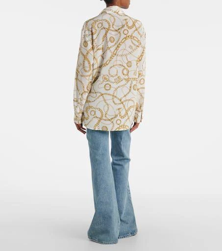 Balmain Chaînes silk shirt 3
