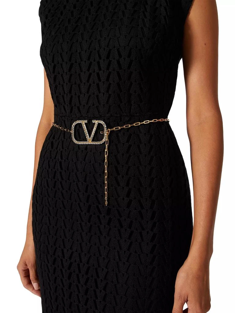 Valentino Vlogo Signature Chain Belt 5