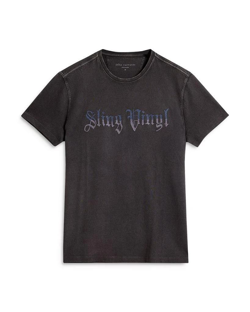 John Varvatos Slink Vinyl Graphic Tee 7