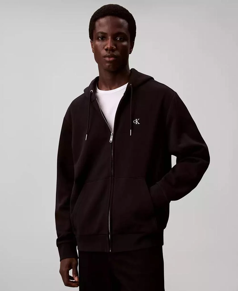Calvin Klein Men
s Archive Logo Zip Hoodie
