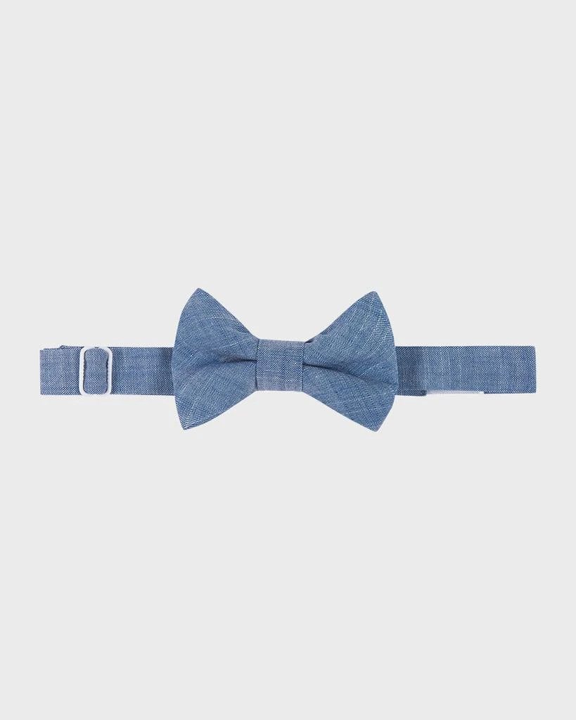 Andy & Evan Boy's Button Down Shirt W/ Bow Tie And Trousers Set, Size 2-7 5
