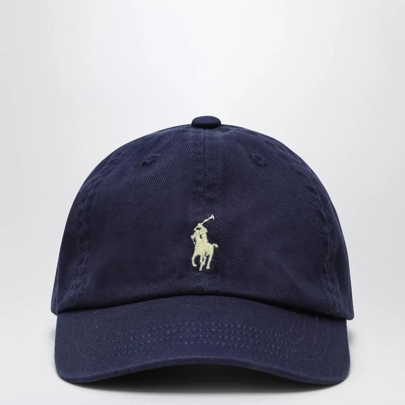 Polo Ralph Lauren Blue navy baseball cap with logo 3