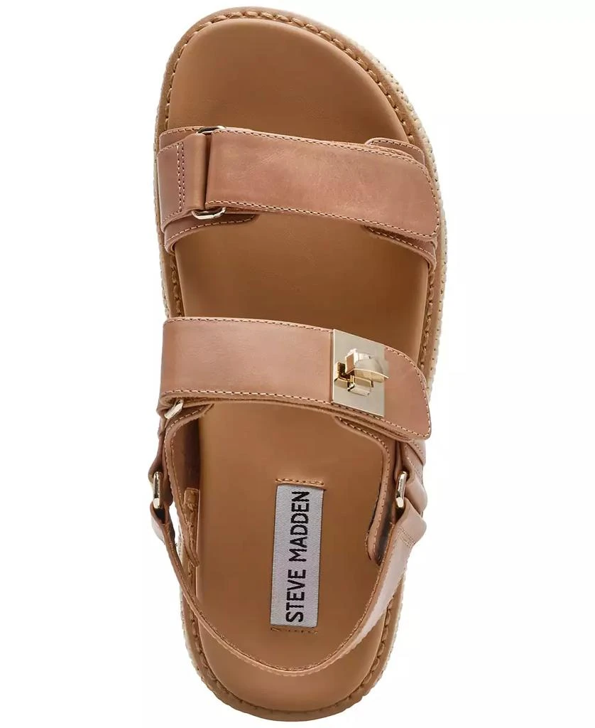 Steve Madden Women's Bigmona Platform Footbed Sandals 4