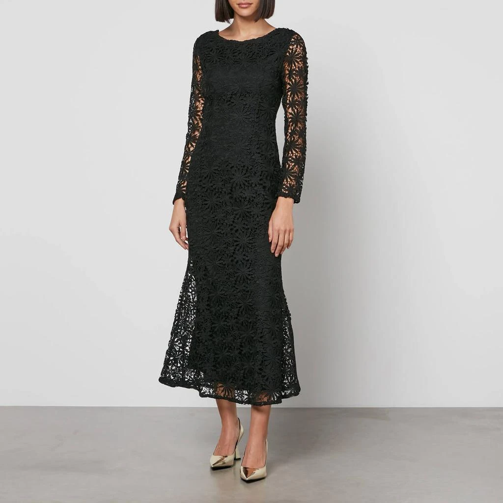 Never Fully Dressed Never Fully Dressed Gaby Exposed Back Lace Dress 1