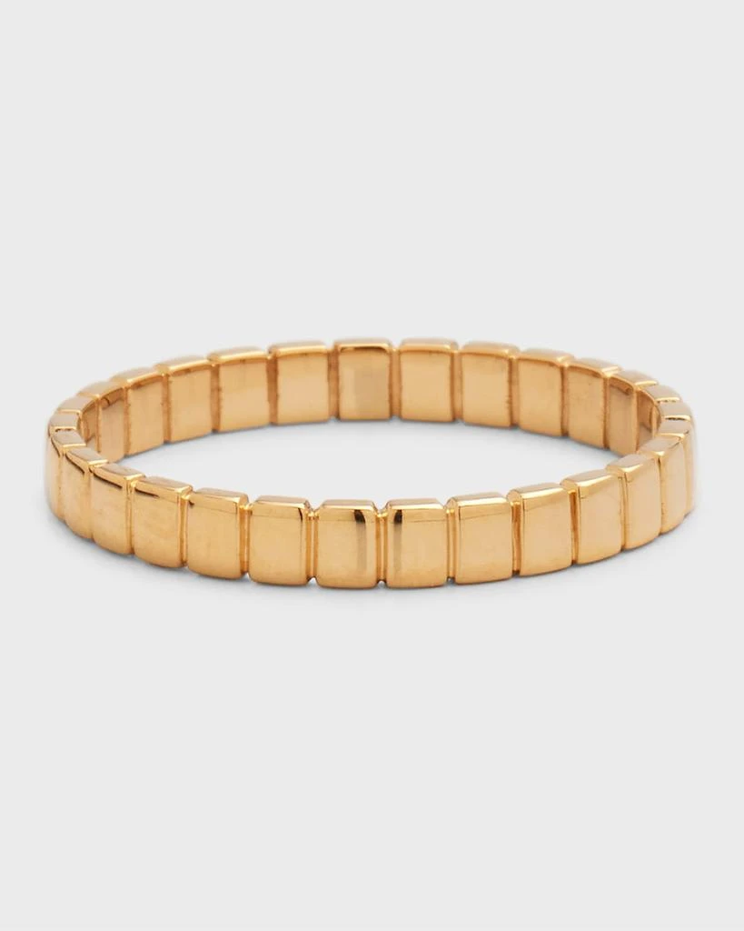 LANA 14K Yellow Gold Skinny Tag Ring 1