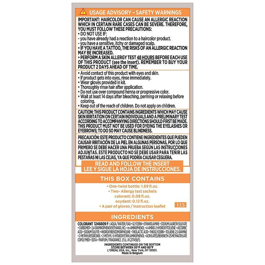 L'Oreal Paris Men's Expert Easy Apply One-Twist Permanent Men's Hair Color, Gray Coverage 6