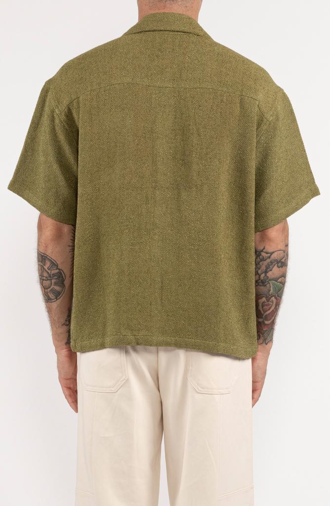 Raga Short Sleeve Cotton Button-Up Shirt