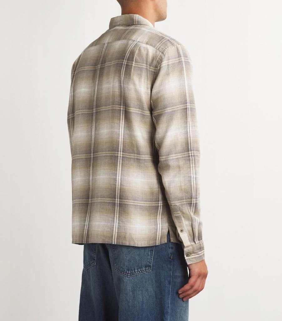 Vince Cotton-Hemp Check Shirt 4