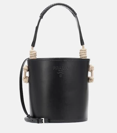 Prada Tambour leather bucket bag 1