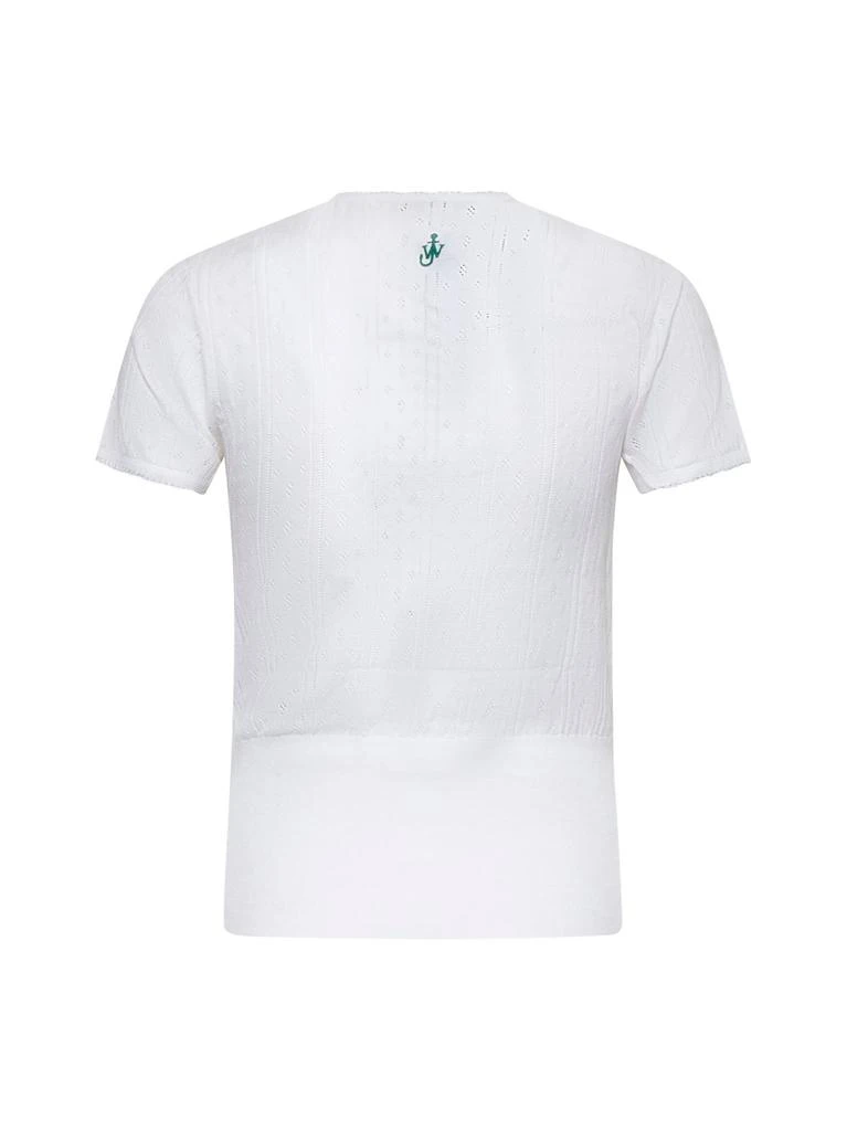 JW Anderson JW Anderson Pointelle Cap Sleeve Top 2