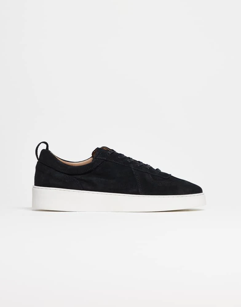 Noak NOAK made in Portugal trainers in black suede and leather with white sole 1