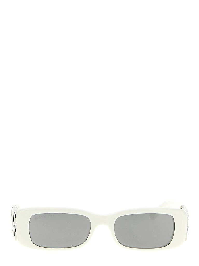 Balenciaga Eyewear Balenciaga Eyewear Rectangle Framed Sunglasses 1