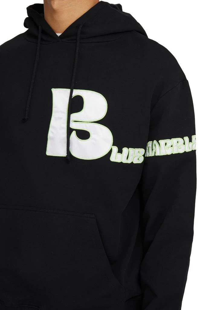 BLUE MARBLE Adjustable hoodie 4