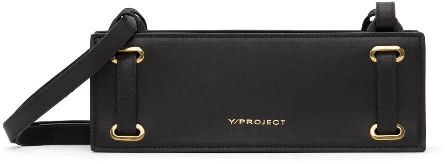 Y/Project Black Mini Accordion Baguette Bag 1