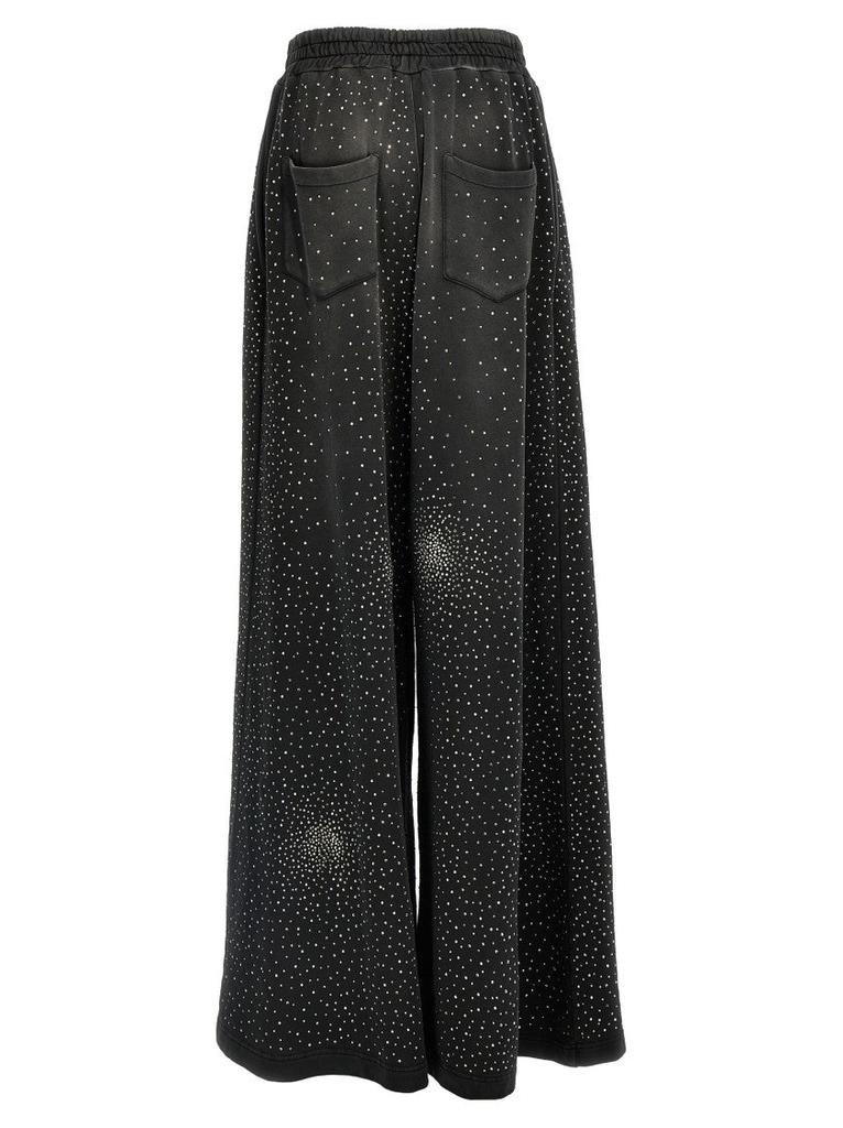 GIUSEPPE DI MORABITO Wide-Leg Cotton Joggers