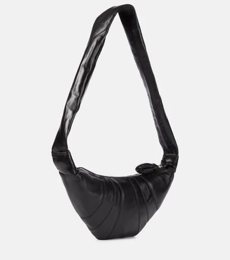 Lemaire Croissant Small leather shoulder bag 4