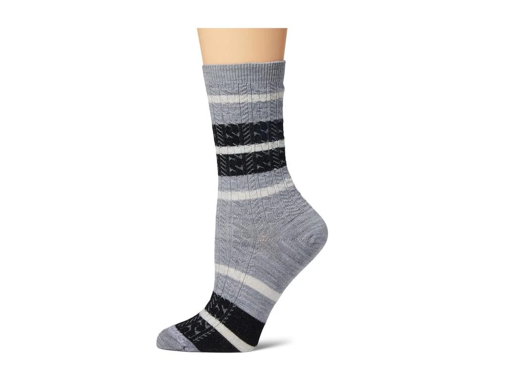 SmartWool Everyday Striped Cable Crew Socks 1