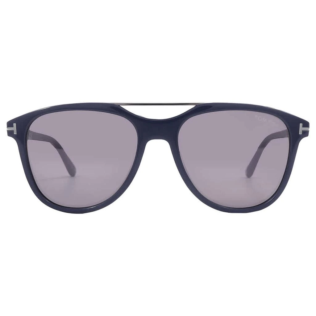 Tom Ford Damian Smoke Mirror Pilot Men's Sunglasses FT1098 90C 54 1