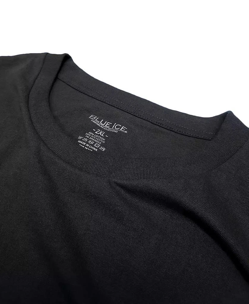 Blue Ice Men's Short Sleeve Crew Neck Classic T-shirt 3