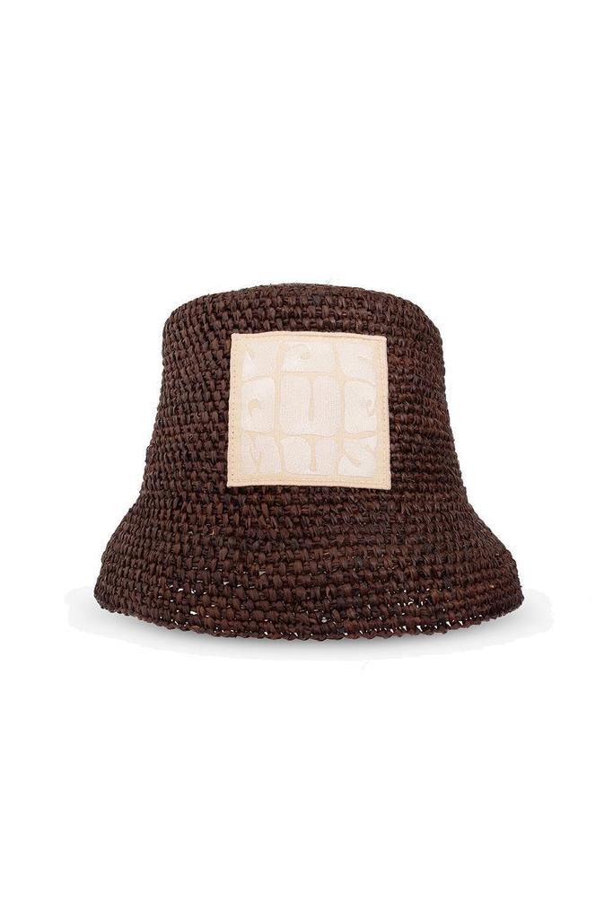 ハット Jacquemus 'Le Bob Soli' Bucket Hat Le Bob Soli raffia bucket hat in beige - Jacquemus | Mytheresa