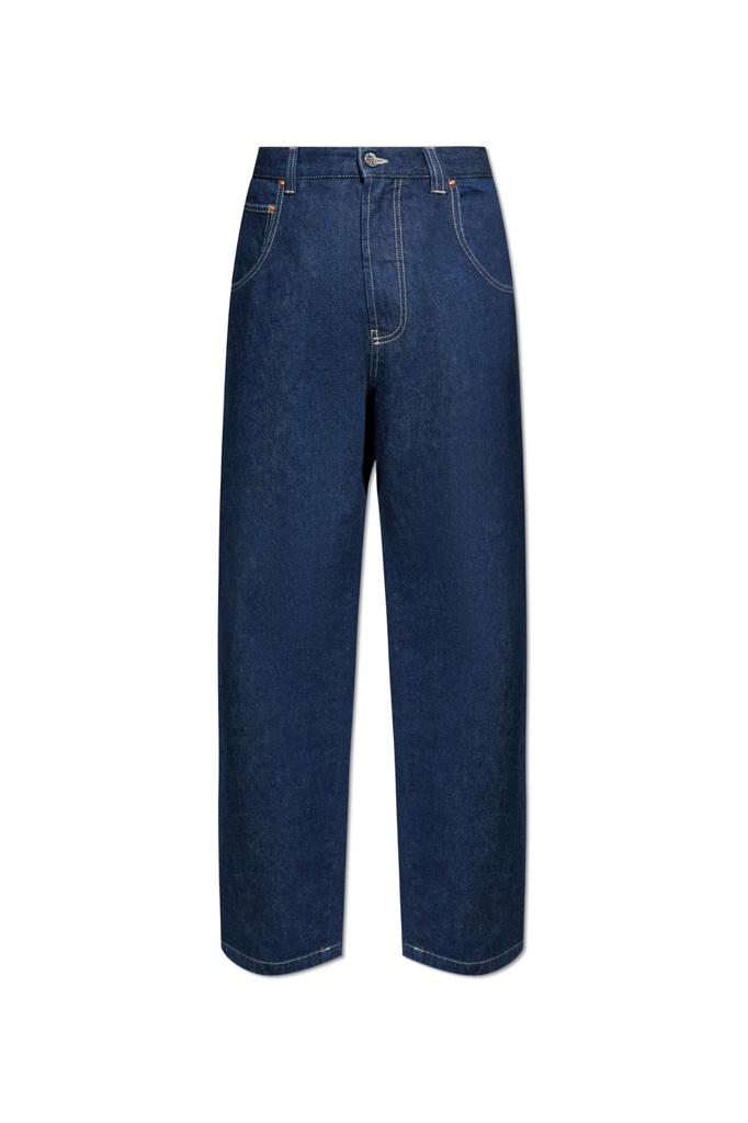 Vetements Vetements Distressed-Effect Wide-Leg Jeans - Pants