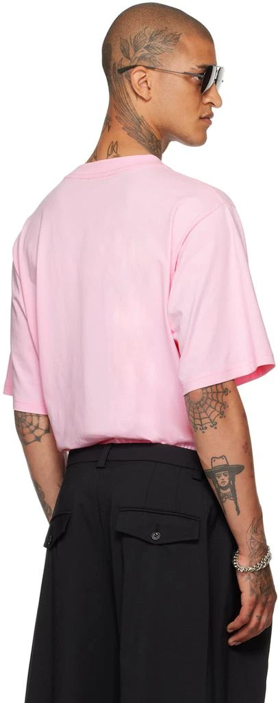 LU'U DAN Pink Graphic T-Shirt 3